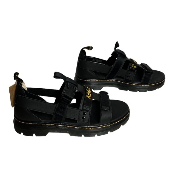 Dr. Martens Men’s Pearson Leather Webbing Strap Sandal - Picture 5 of 12